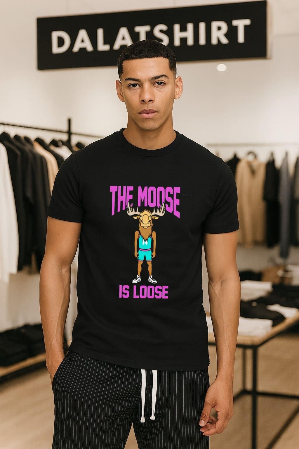 The Moose 14 Basketball Jersey The Moose Is Loose shirt