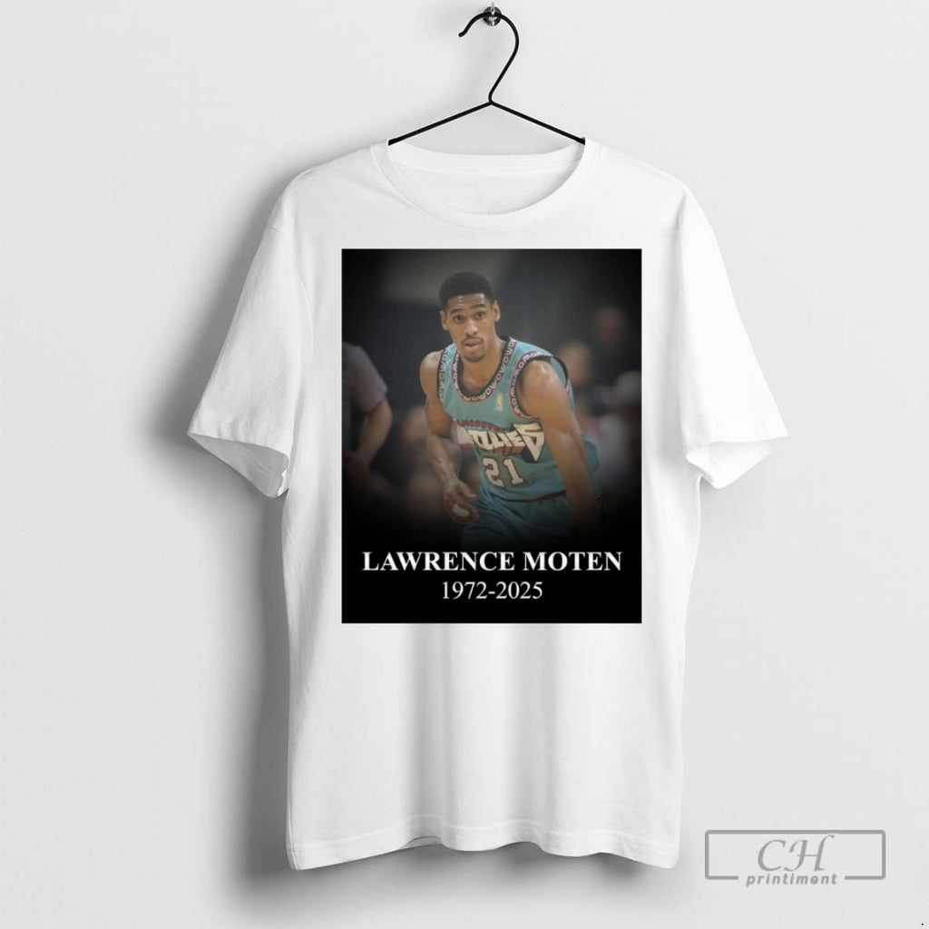 The Nba Mourns The Passing Of Lawrence Moten 1972 2025 T Shirts