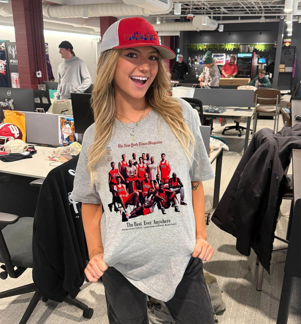 The New York Times Magazine Chicago Bulls Team shirt