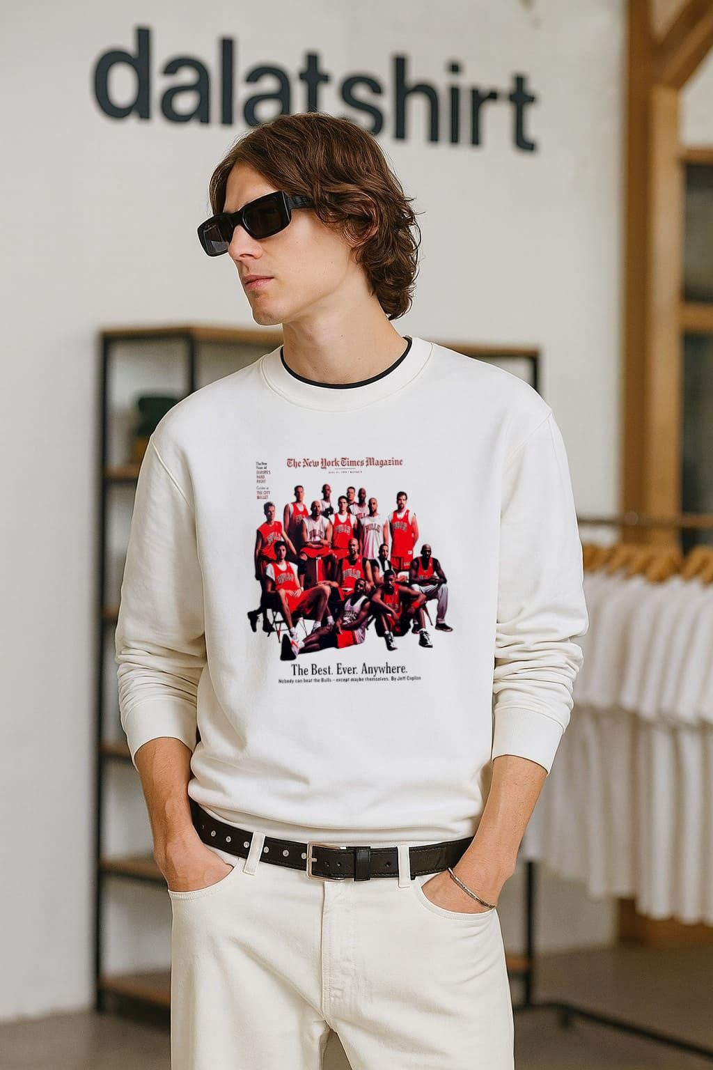 The New York Times Magazine Chicago Bulls Team shirt