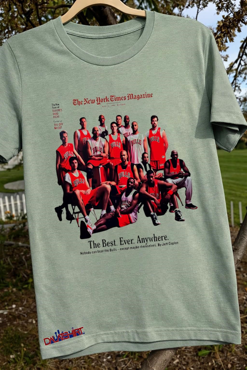 The New York Times Magazine Chicago Bulls Team shirt