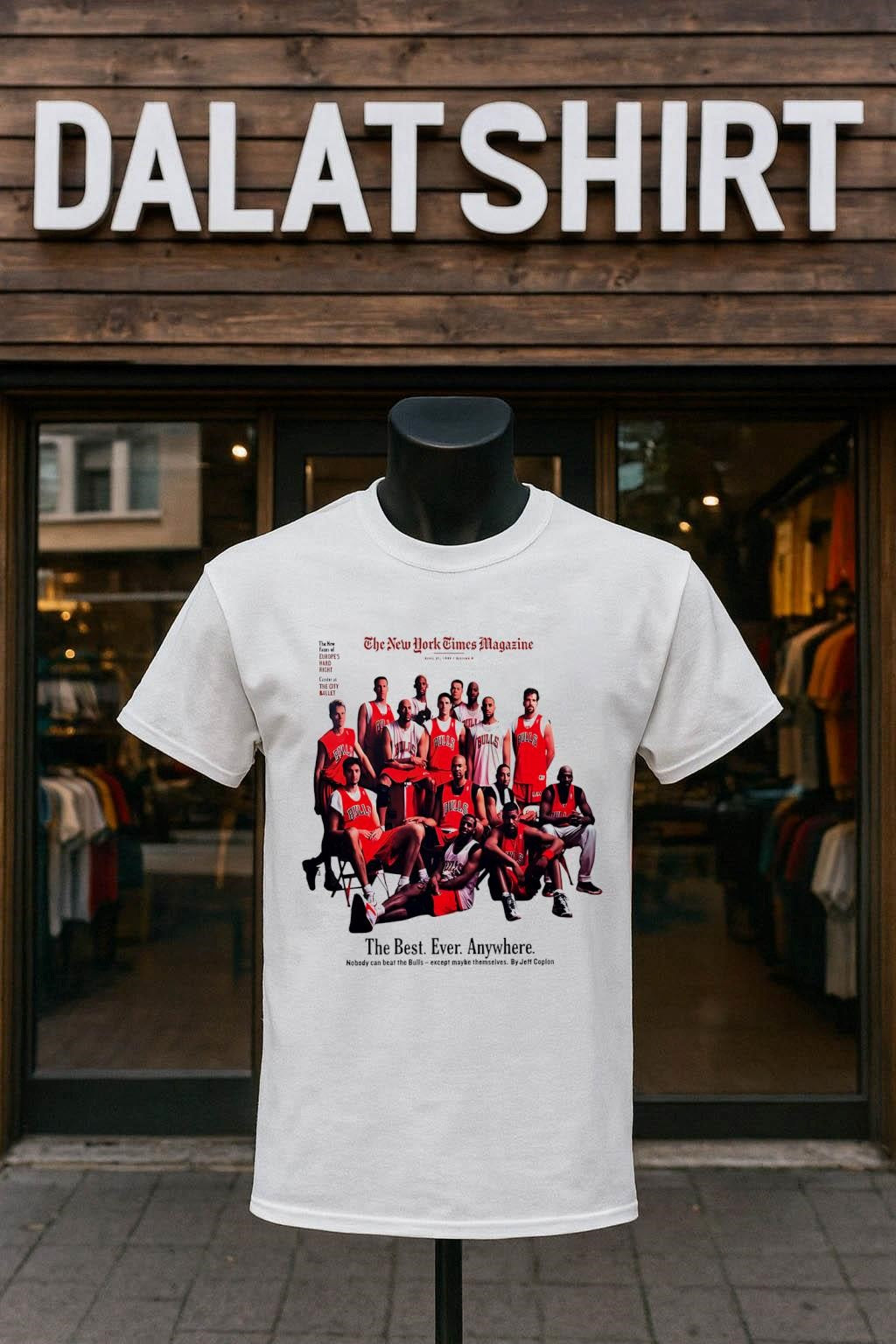 The New York Times Magazine Chicago Bulls Team shirt