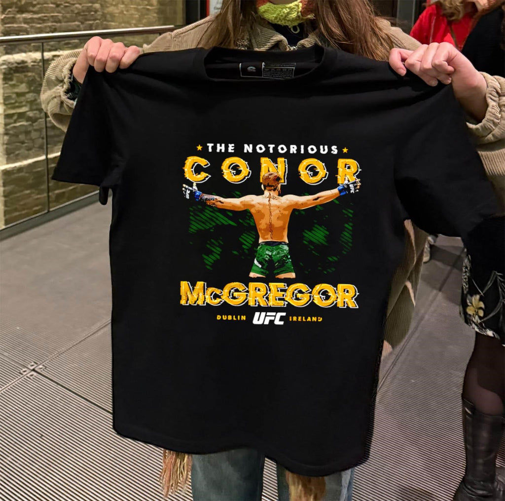 The Notorious Conor McGregor UFC Dublin Ireland shirt
