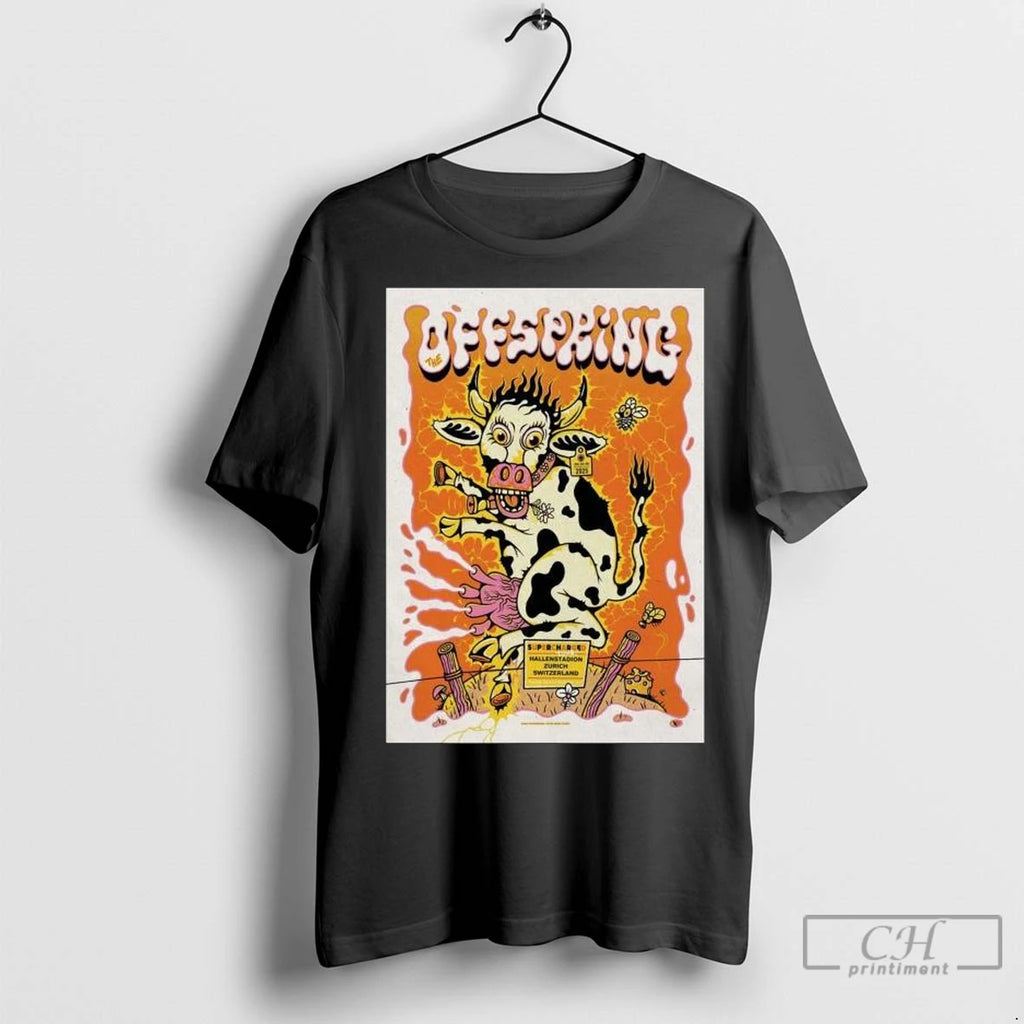 The Offspring Hallenstadion Zurich Switzerland Sep 30 2025 Tour Long Sleve T Shirts