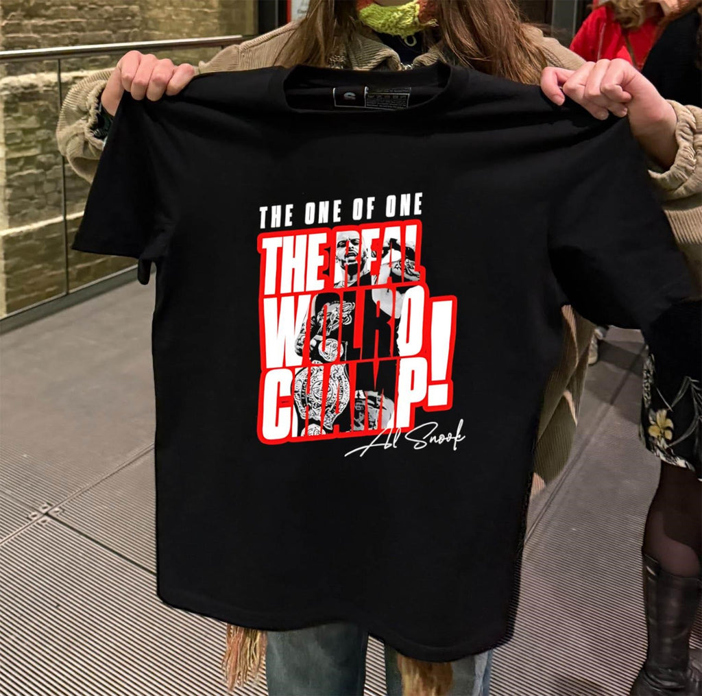 The One Of One The Real World Champion Al Snook shirt