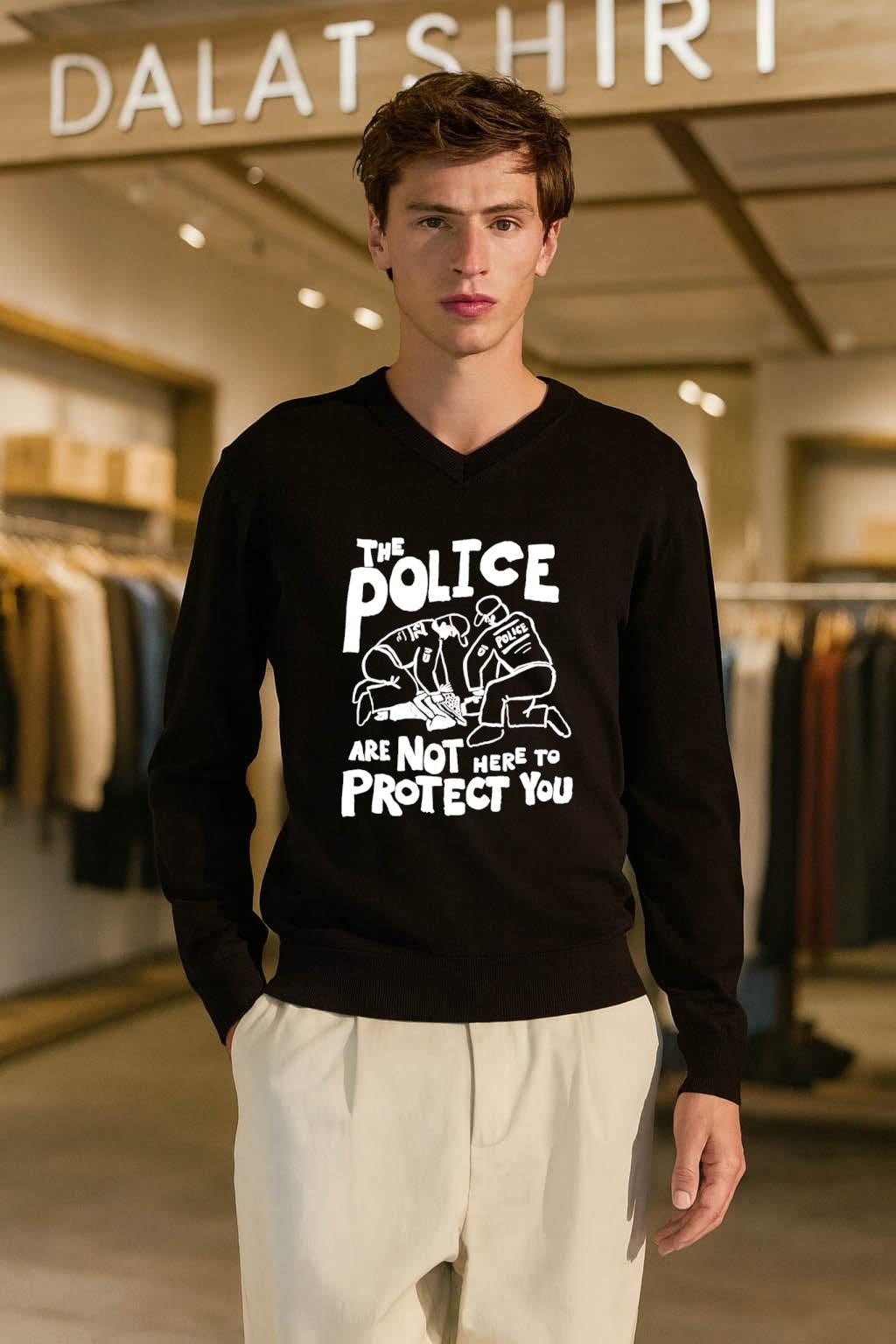 The Police Are Not Here To Protect You shirt