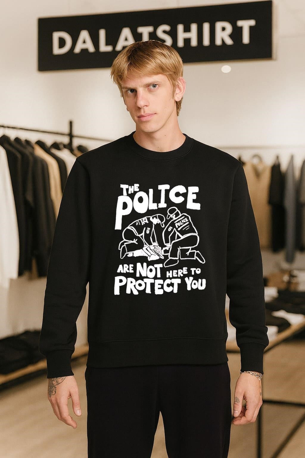 The Police Are Not Here To Protect You shirt