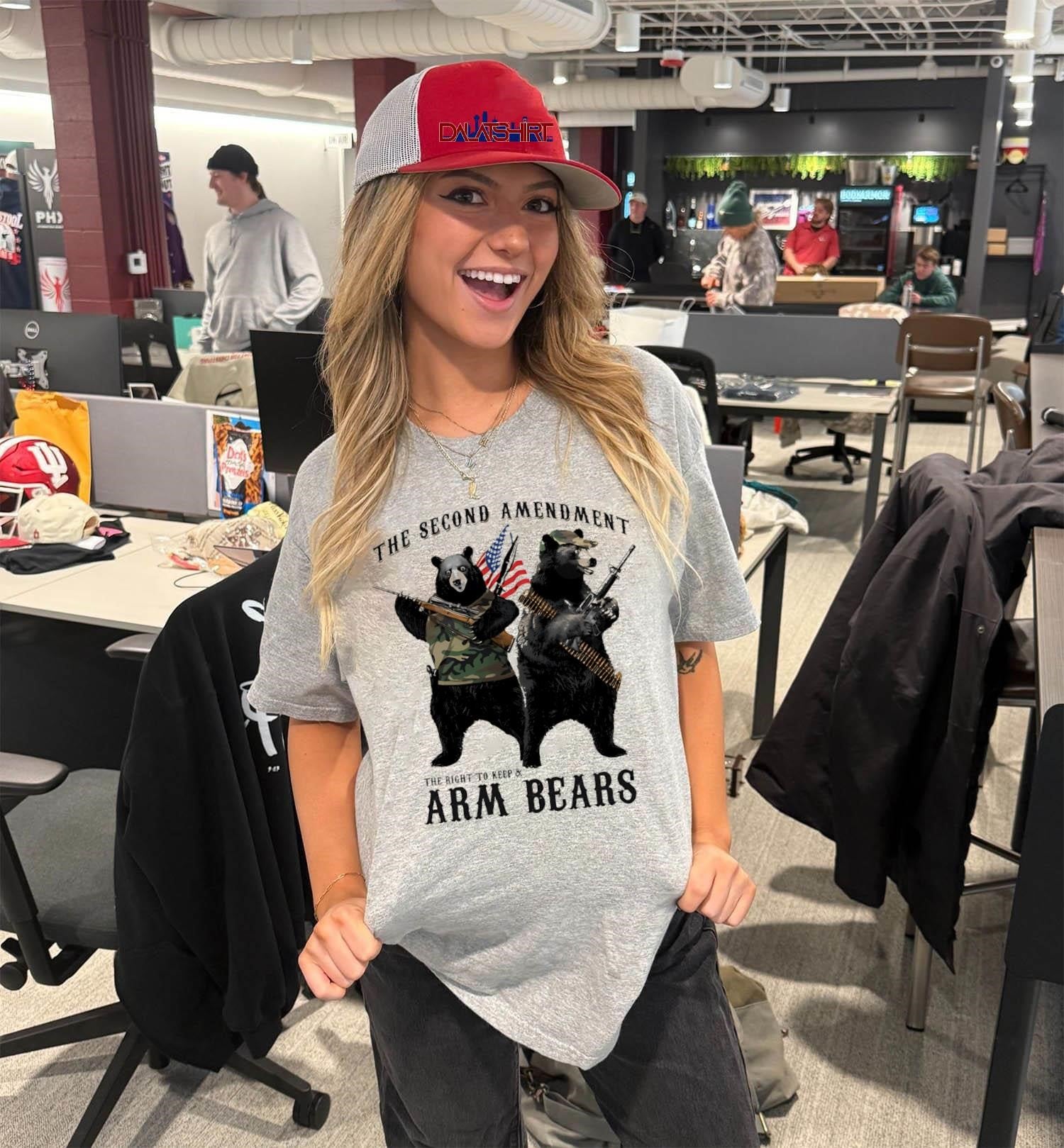 The Second Amendment The Right To Keep And Arm Bears shirt
