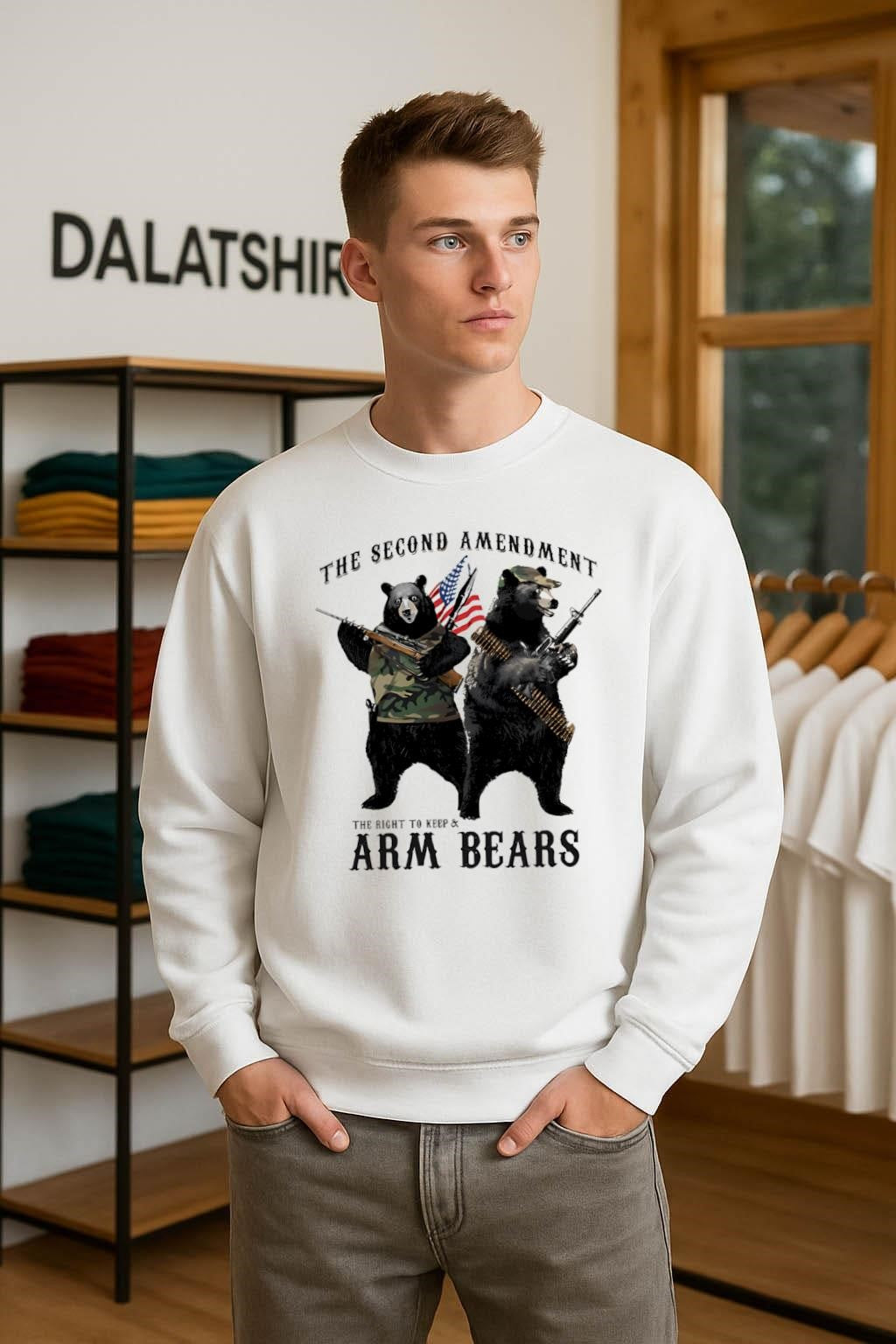 The Second Amendment The Right To Keep And Arm Bears shirt
