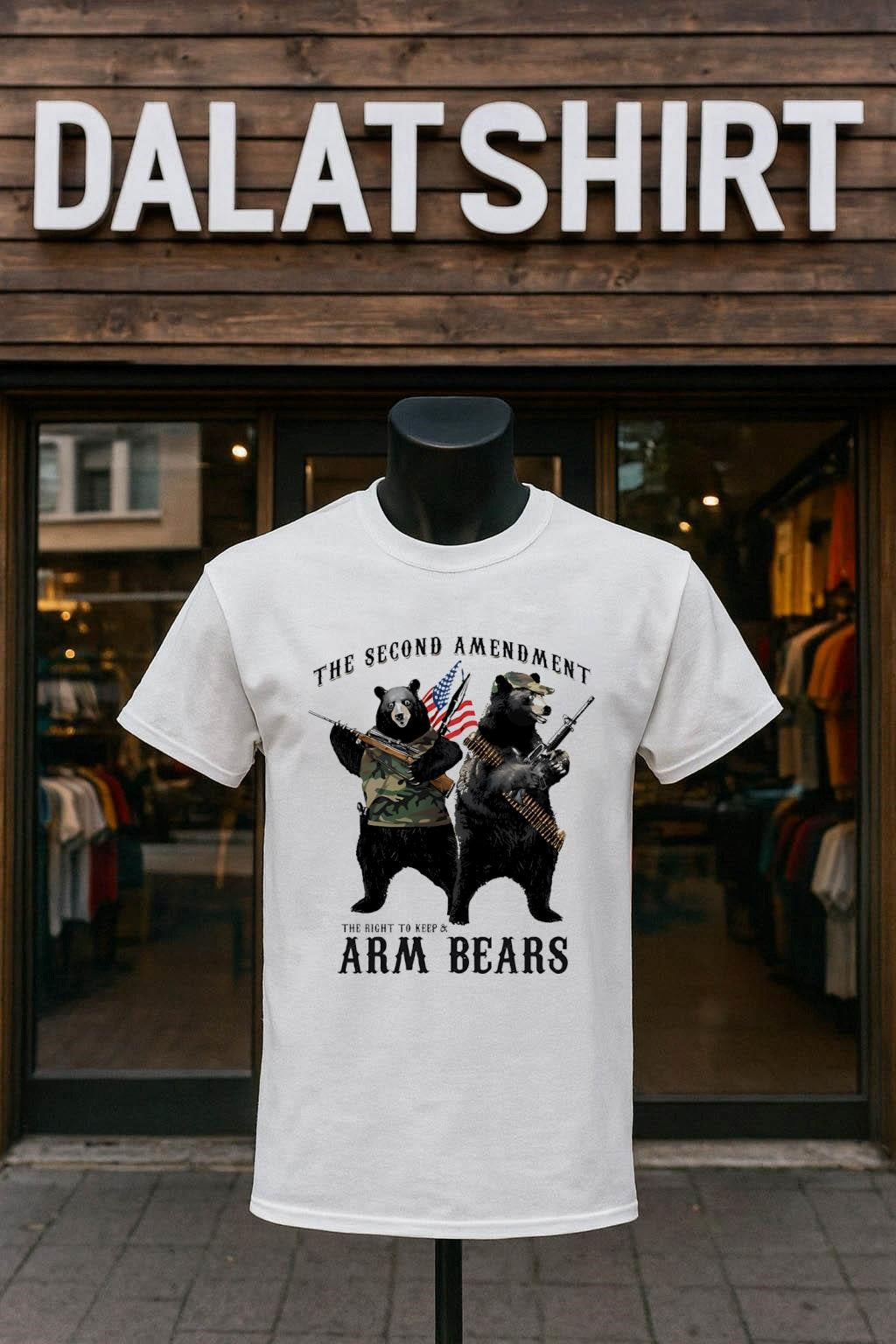 The Second Amendment The Right To Keep And Arm Bears shirt