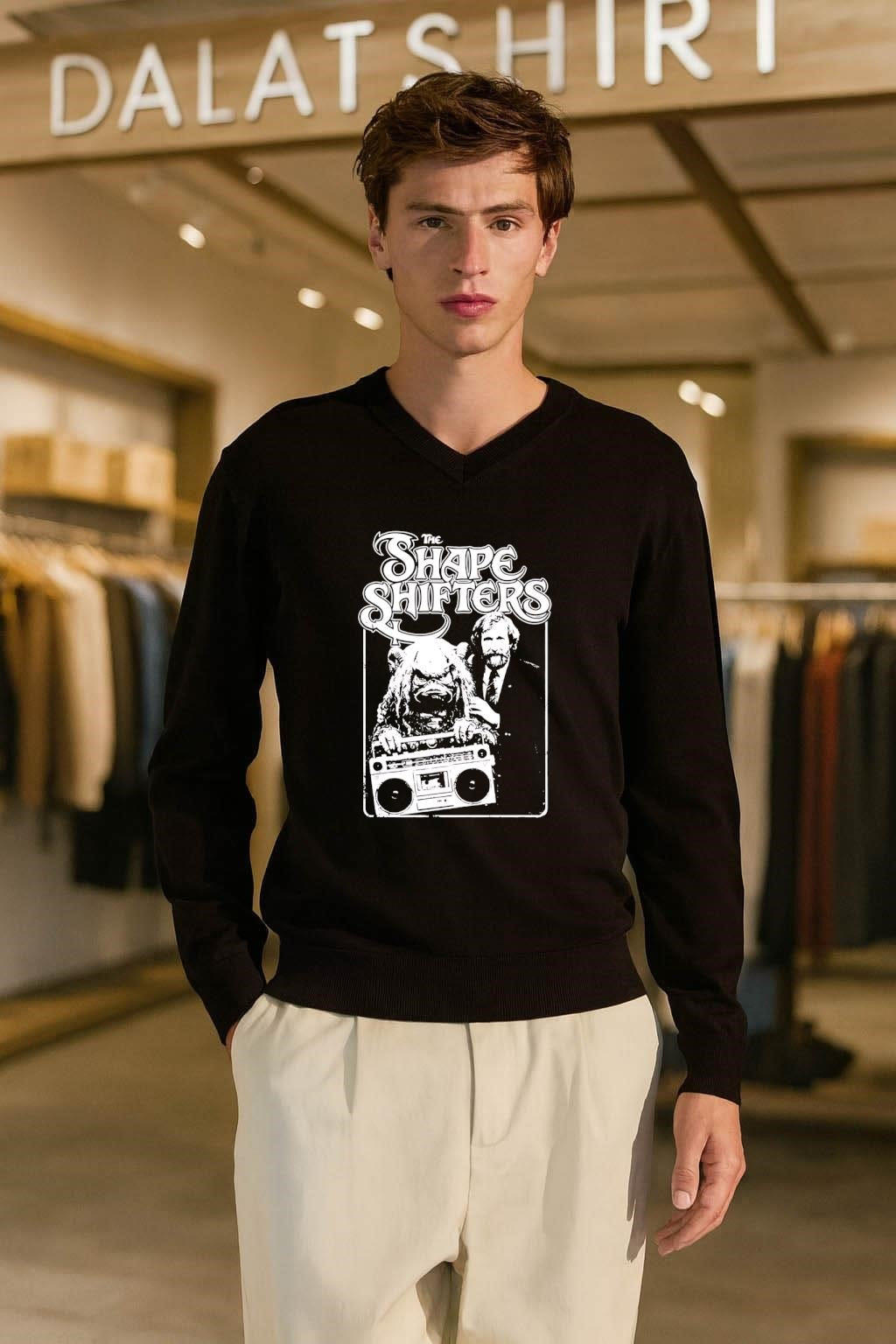 The Shape Shifters Jim Henson Creature And Boombox Music shirt