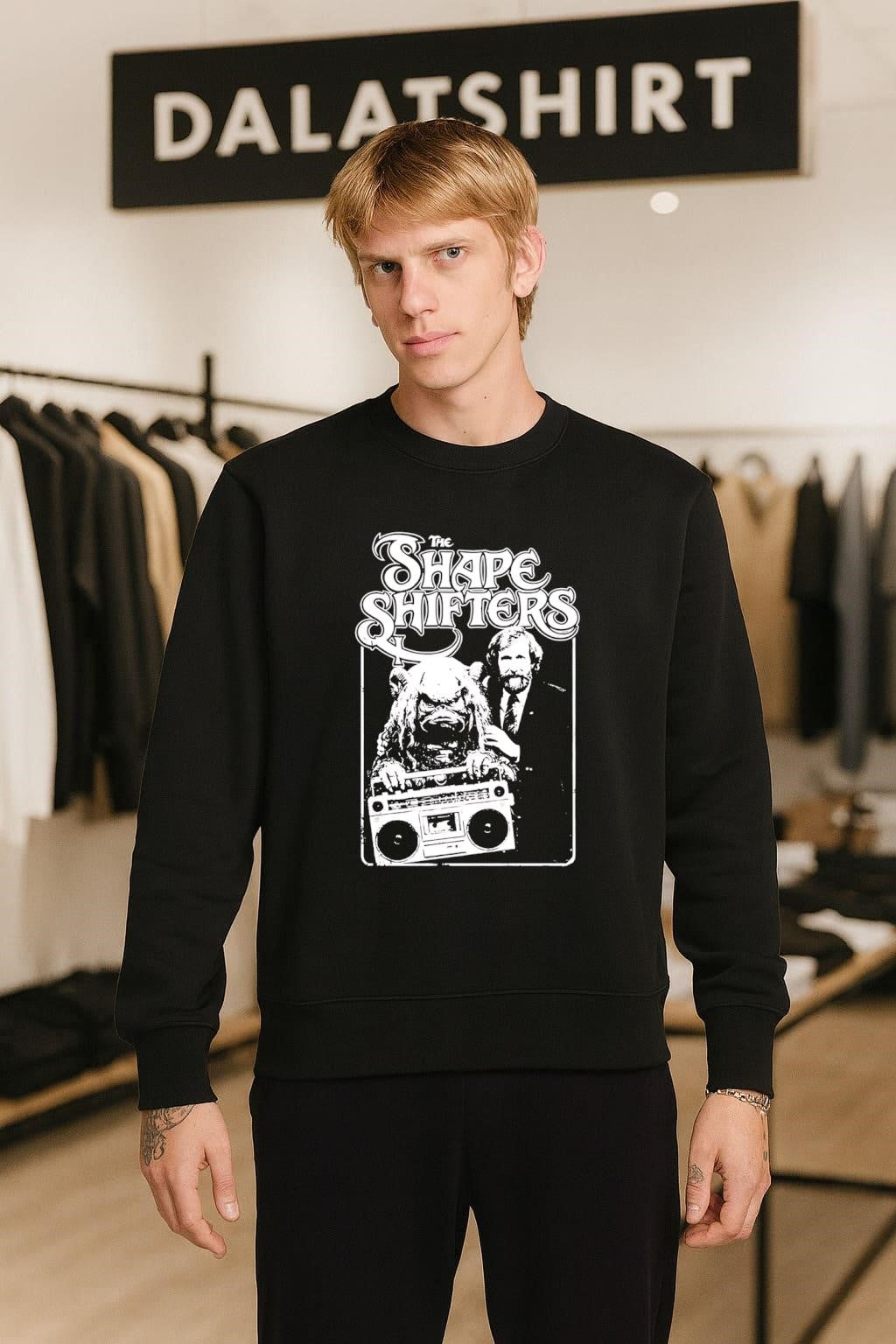 The Shape Shifters Jim Henson Creature And Boombox Music shirt