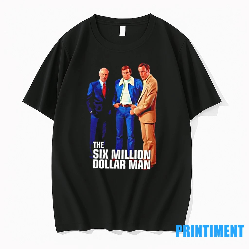 The Six Million Dollar Man 1973 Vintage Tshirts Sweater