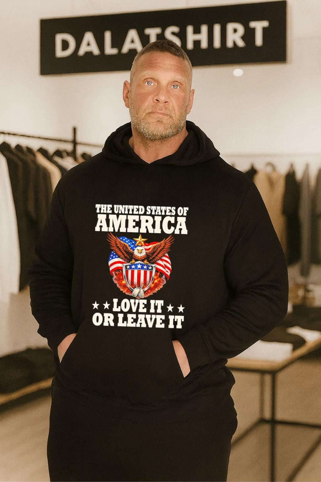 The United States Of America Eagle Love It Or Leave It shirt