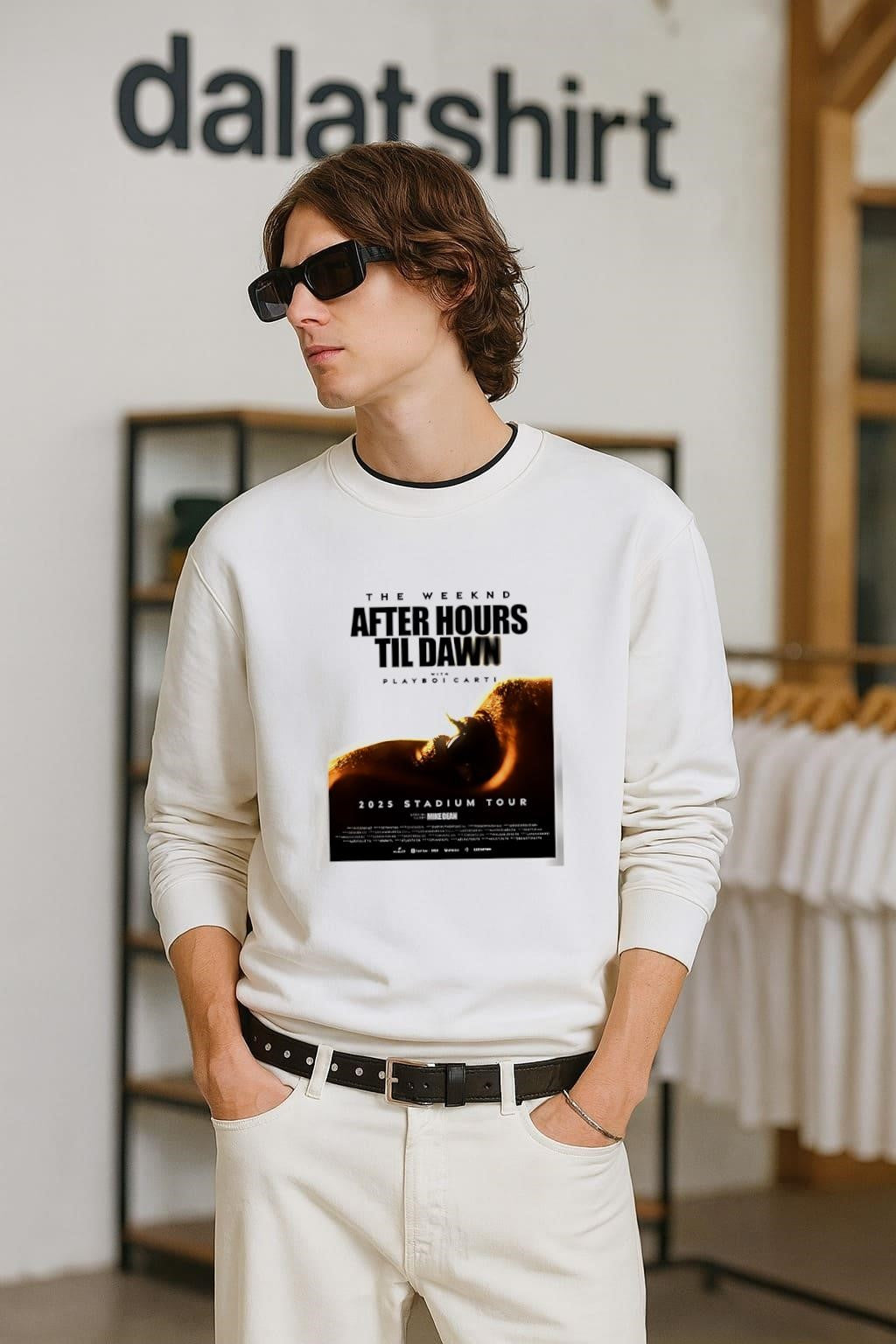 The Weeknd Stadium Tour 2025 Poster After Hours Til Dawn From May 9th To September 3rd Classic shirt