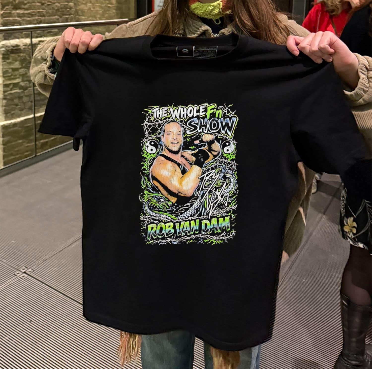 The Whole Fn Show Rob Van Dam Wrestler shirt