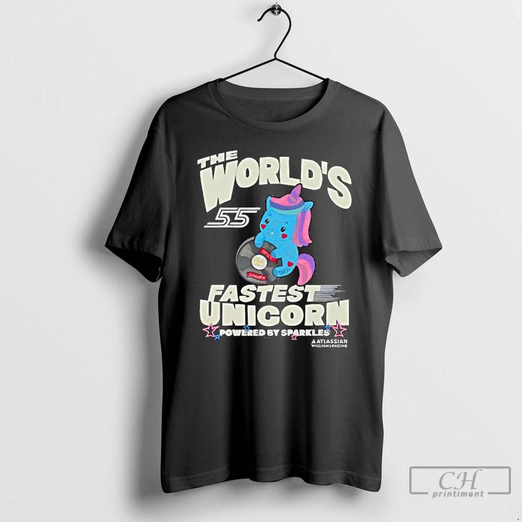 The Worlds Fastest Unicorn 55 T Shirts