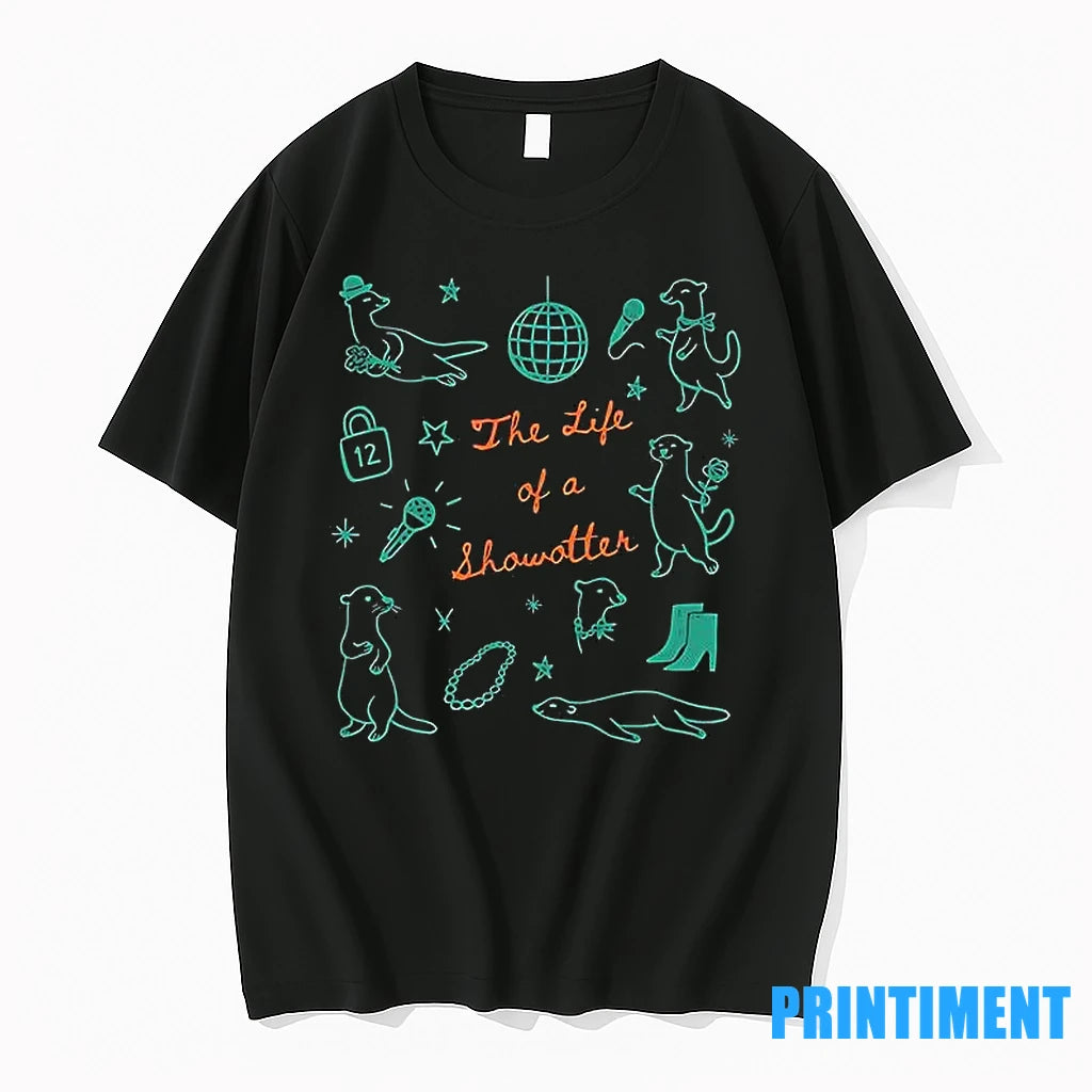 The Life Of A Show Otter Music Fans Swifties Tshirts Sweater