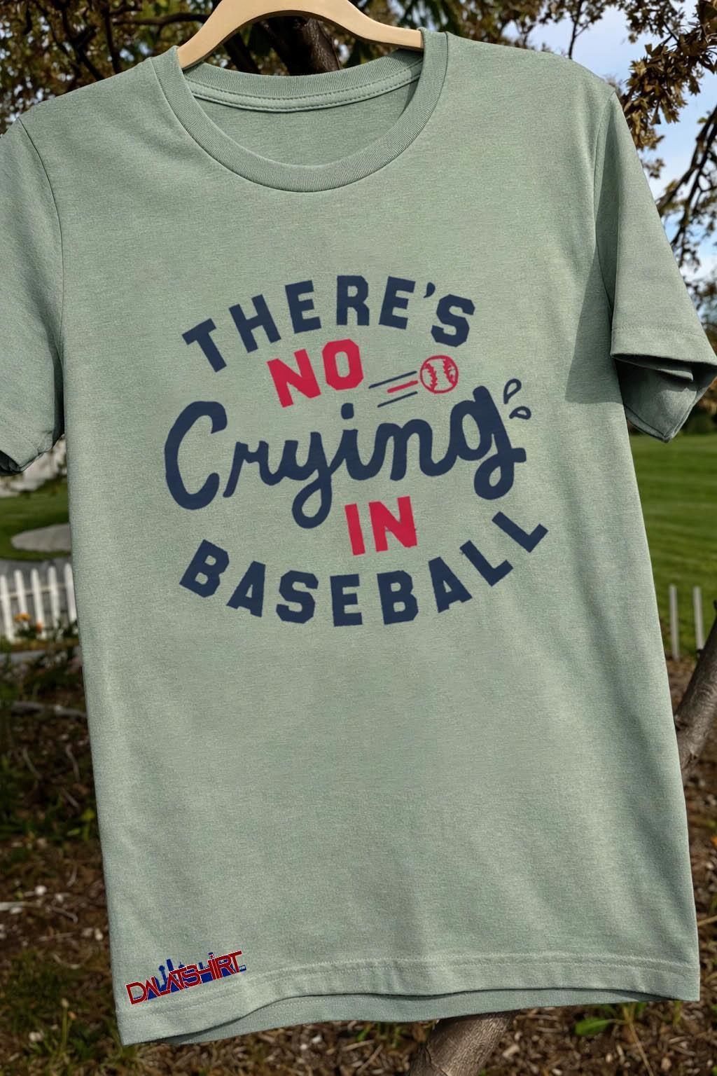 There’s No Crying in Baseball with Flying Red Ball shirt