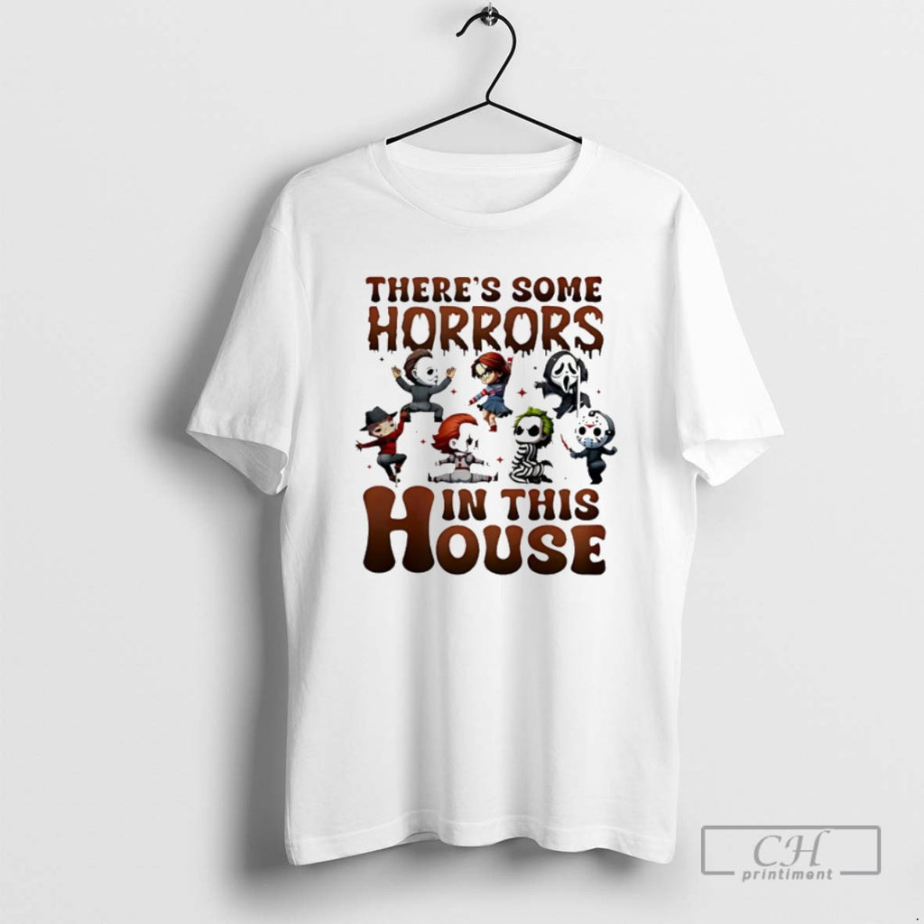 Theres Some Horrors In This House Characters Halloween T Shirts