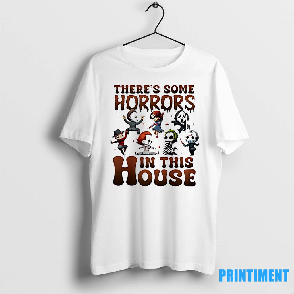 Theres Some Horrors In This House Characters Halloween Tshirts Sweater