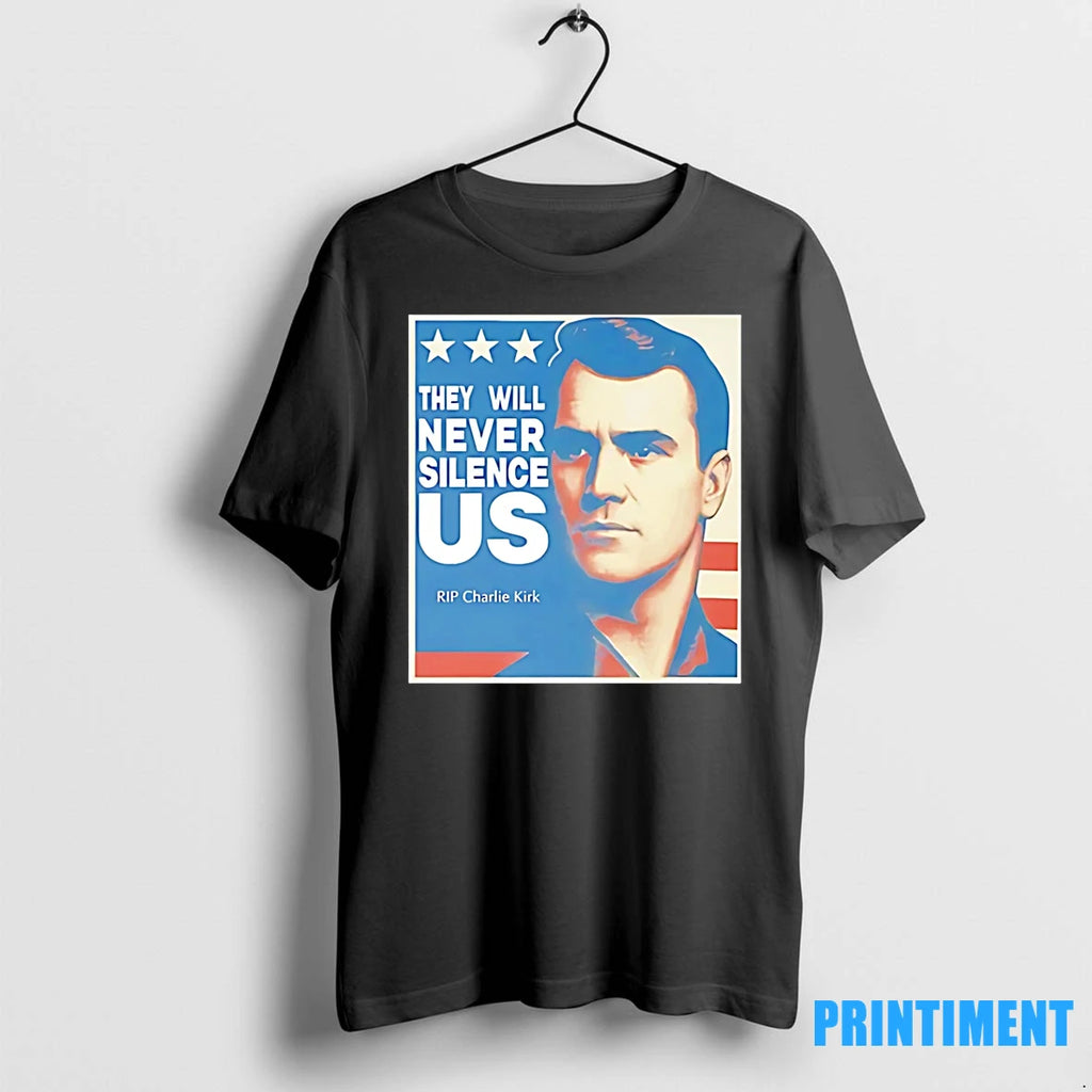 They Will Never Silence Charlie Kirk Tshirts Sweater