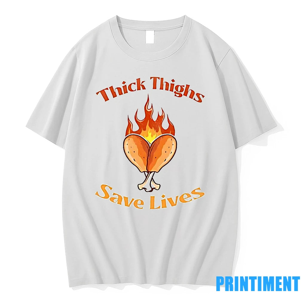 Thick Thighs Save Lives Funny Thanksgiving Tshirts Sweater