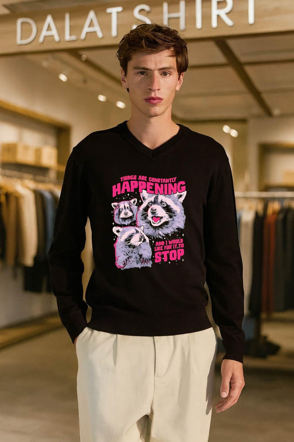 Things Are Constantly Happening And I Would Like It To Stop shirt