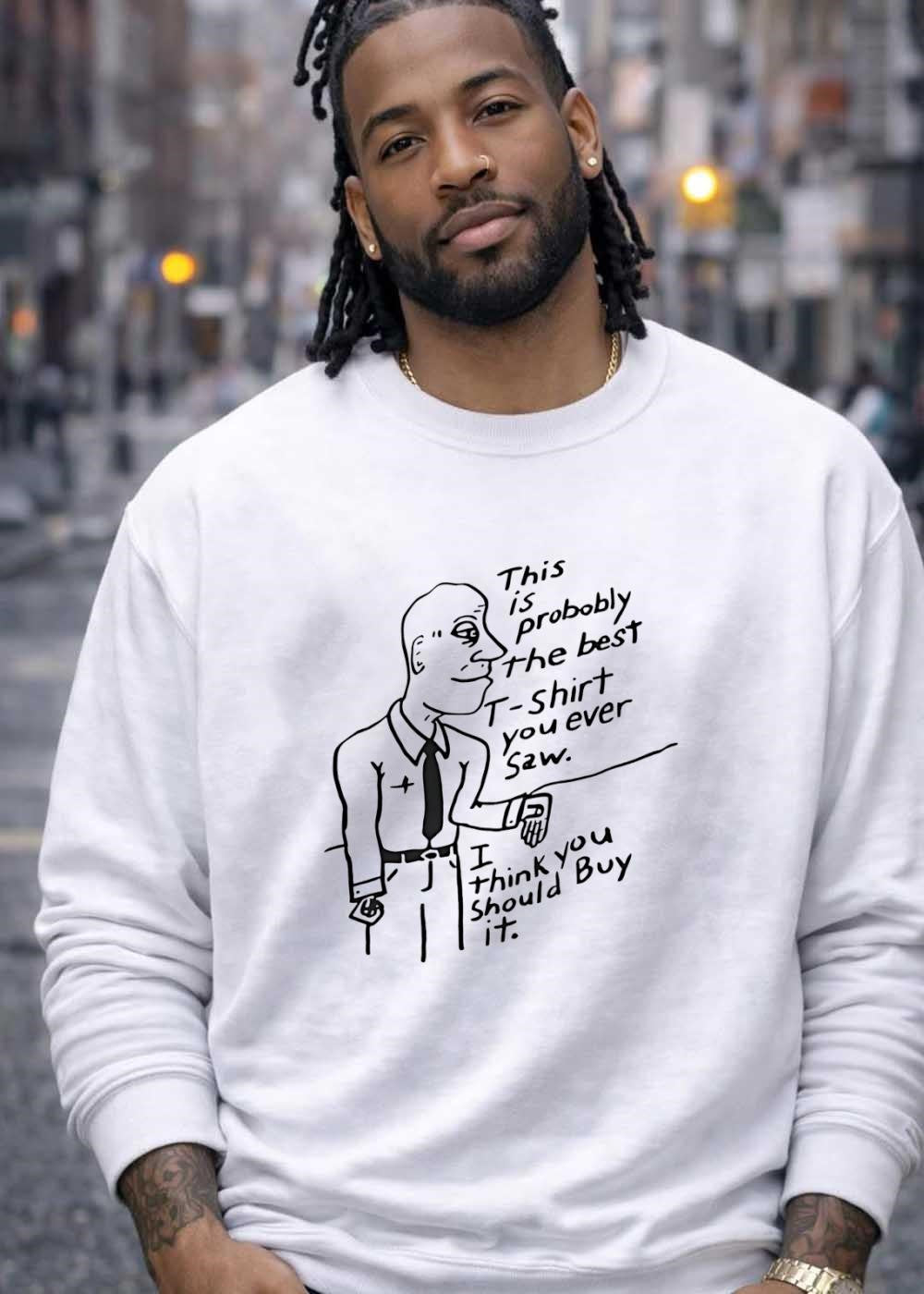 This Is Probably The Best T-Shirt Cartoon Man shirt