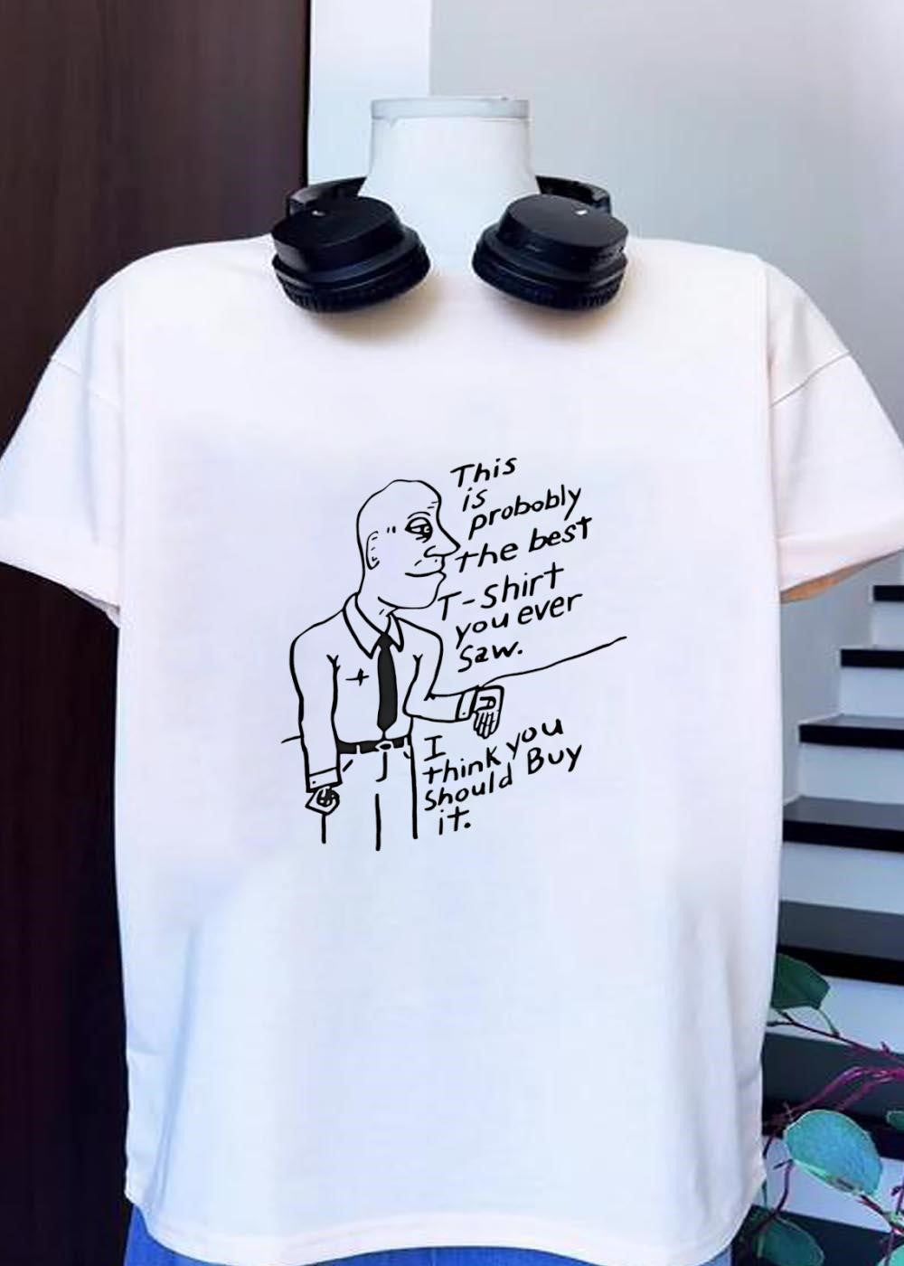 This Is Probably The Best T-Shirt Cartoon Man shirt
