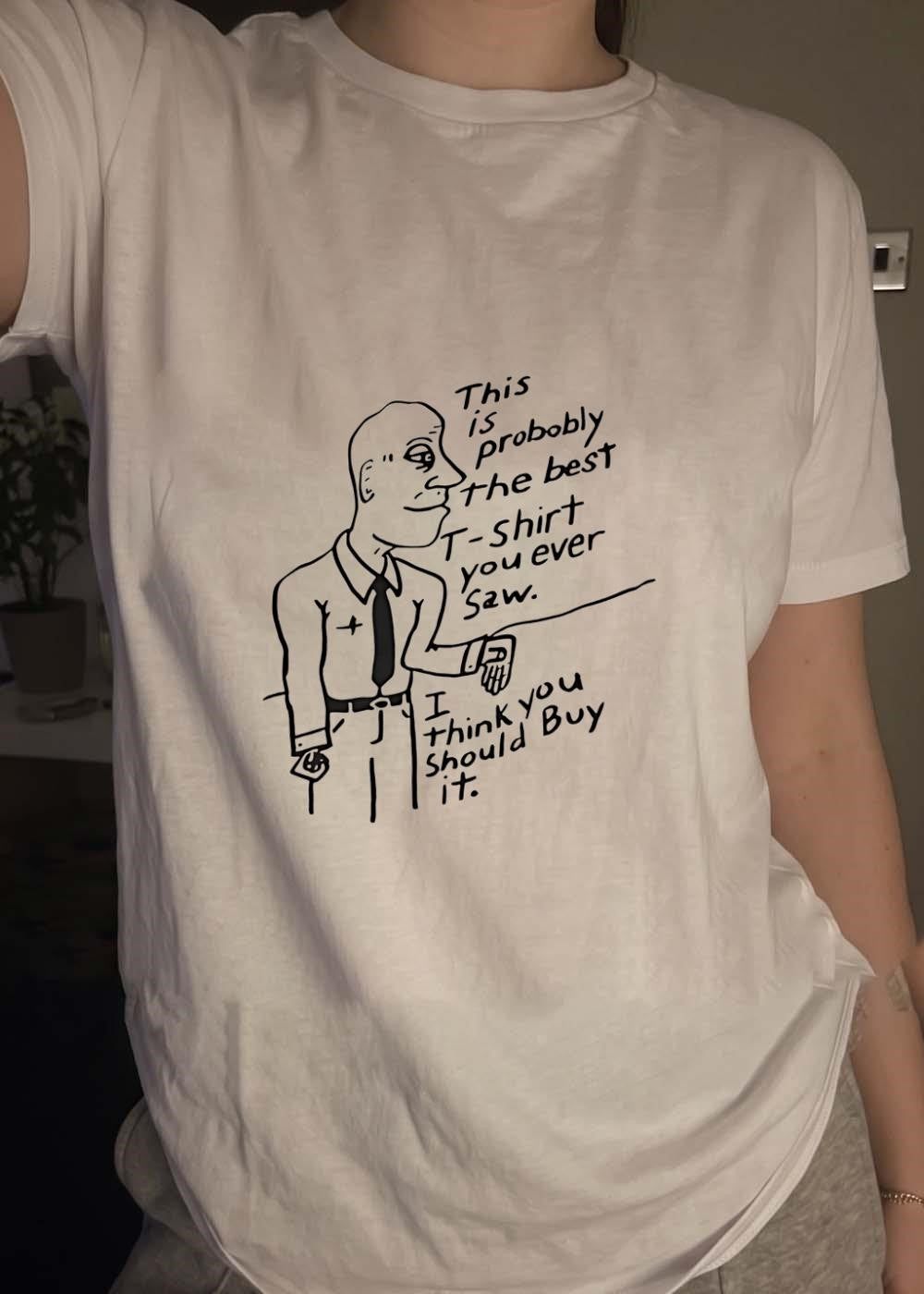 This Is Probably The Best T-Shirt Cartoon Man shirt