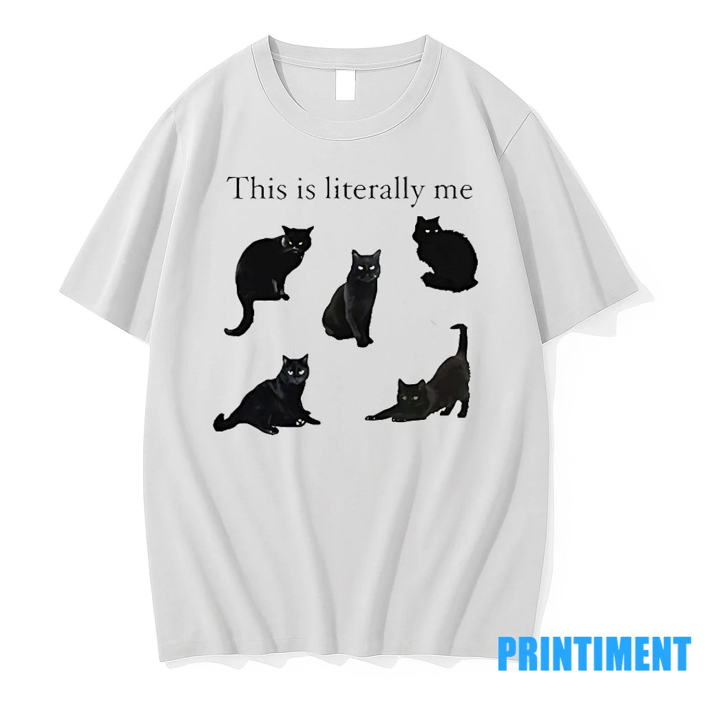 This Is Literally Me Cat Tshirts Sweater