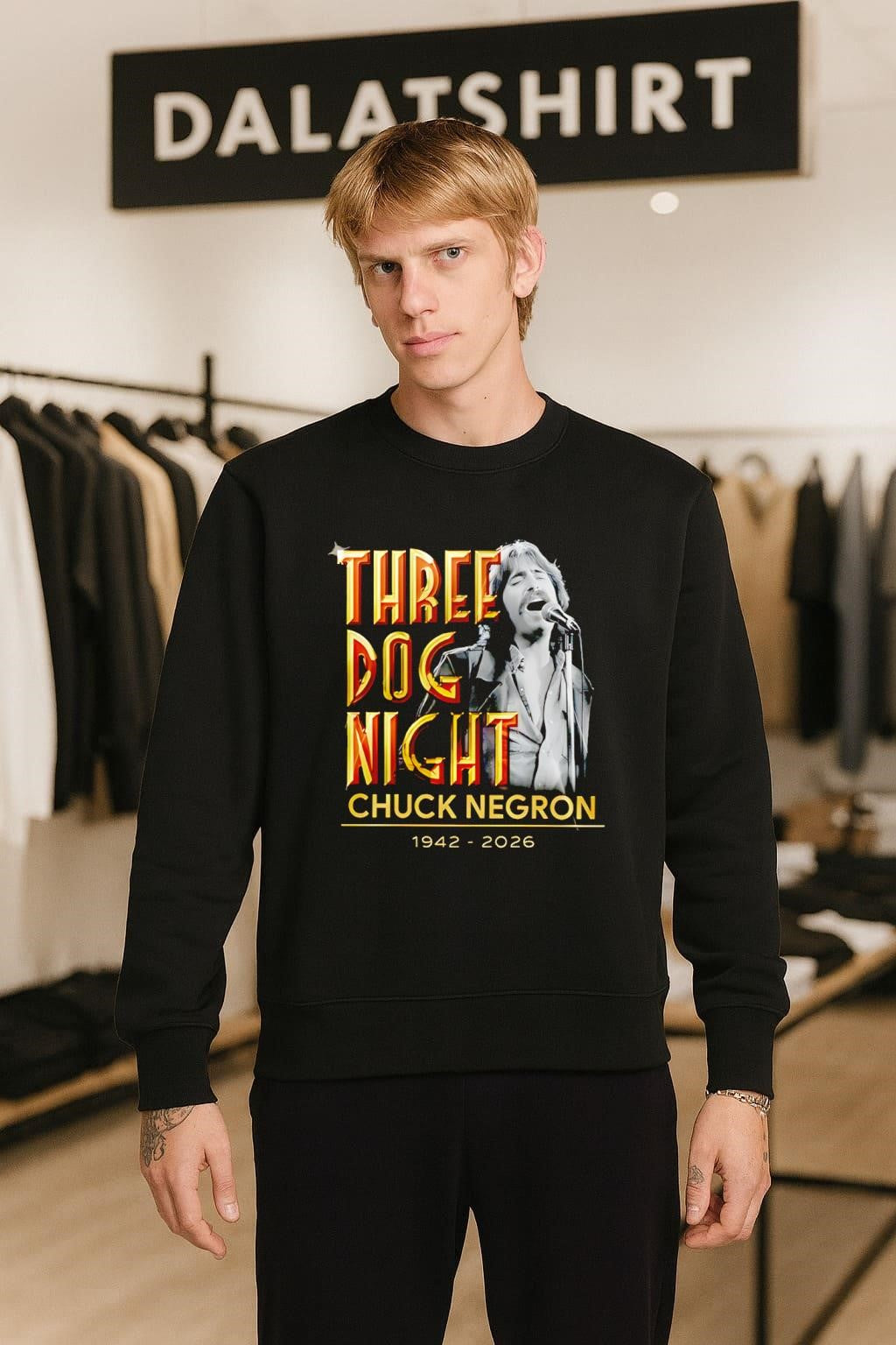 Three Dog Night Chuck Negron 1942 To 2026 Memorial Tribute shirt