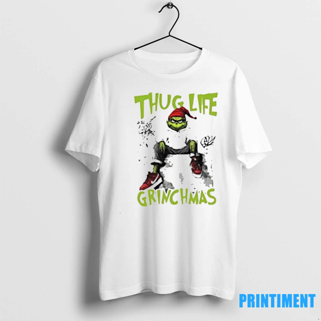 Thug Life Grinch Christmas Friends Tshirts Sweater