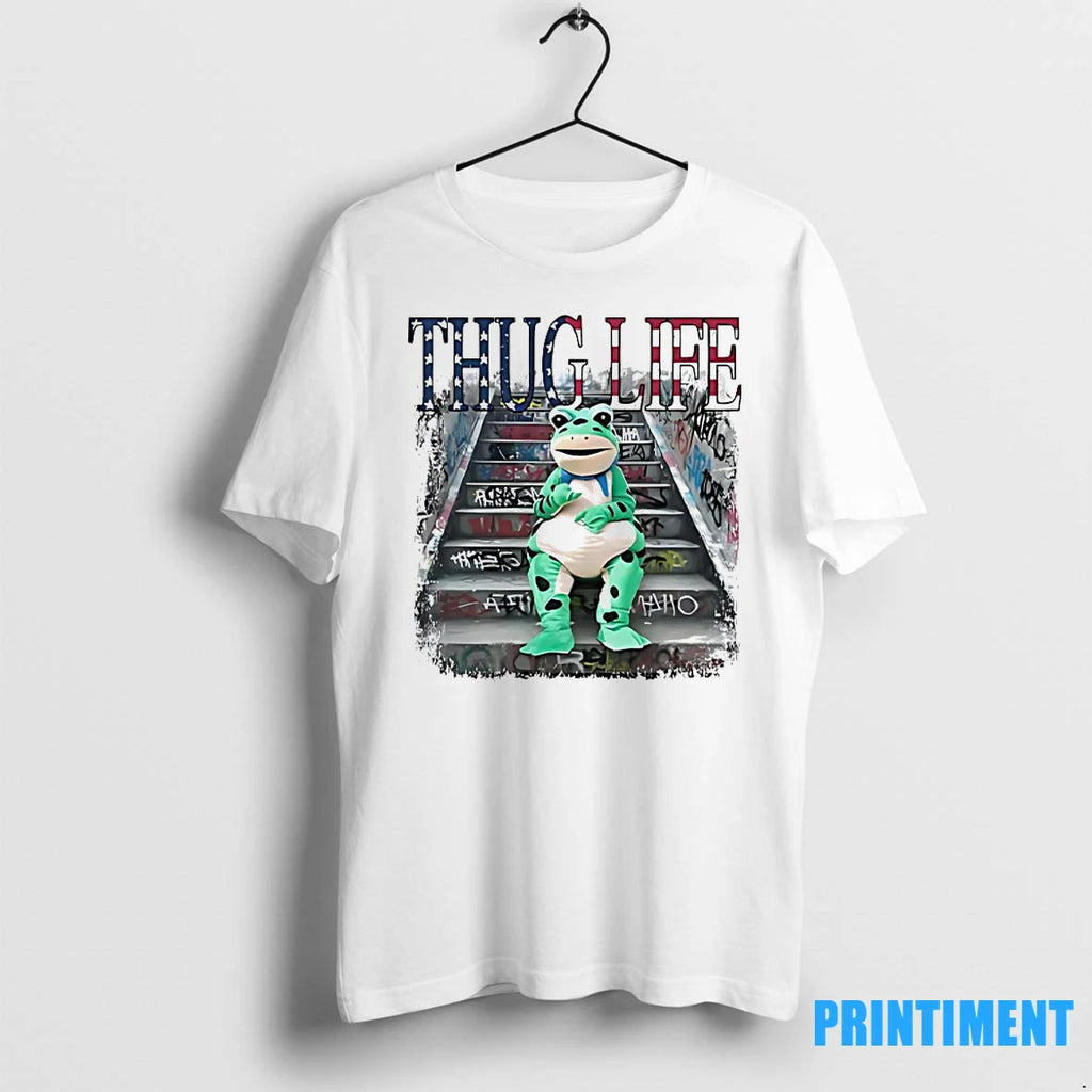 Thug Life Portland Frog Protest Tshirts Sweater