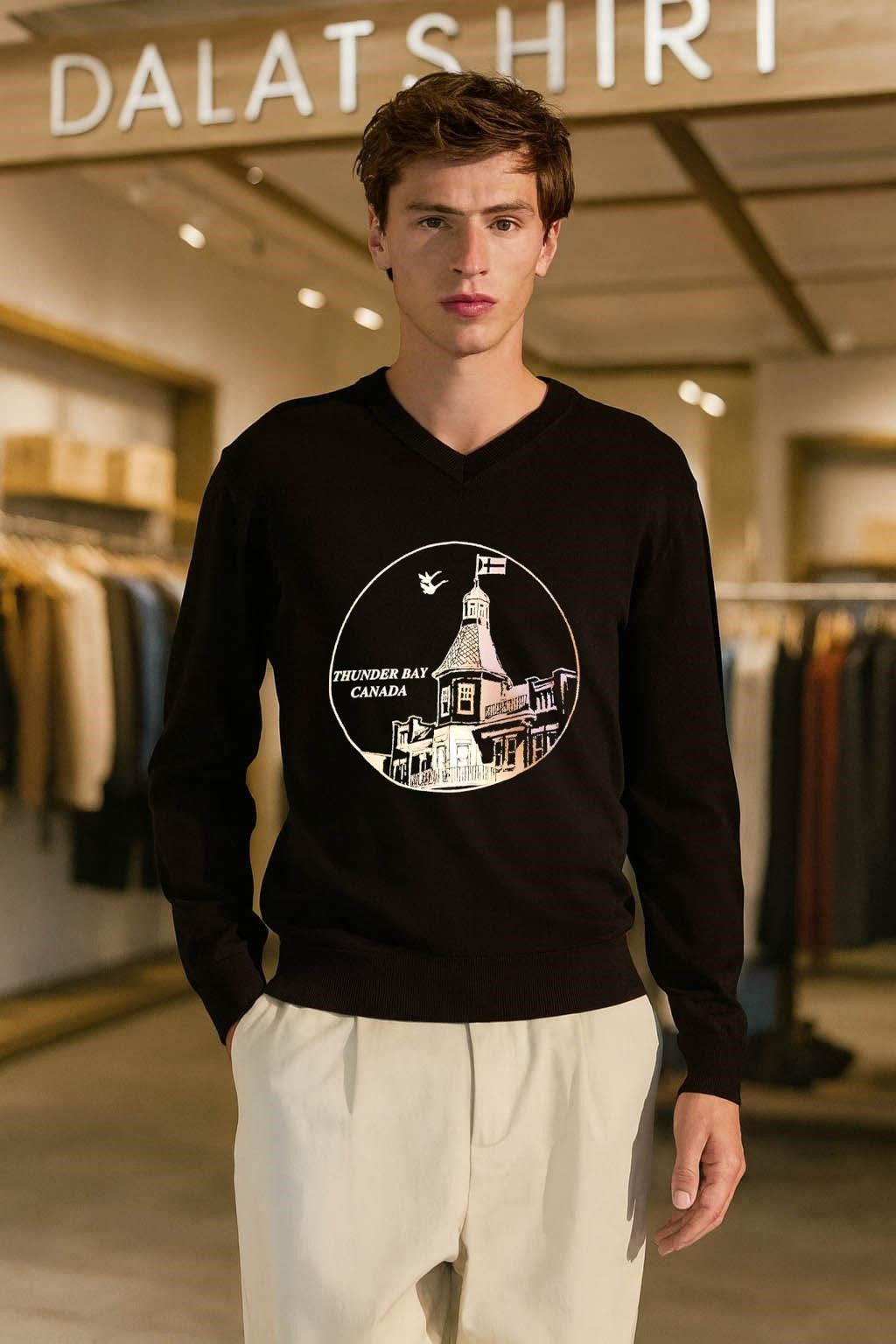 Thunder Bay Canada Pagoda Architecture shirt