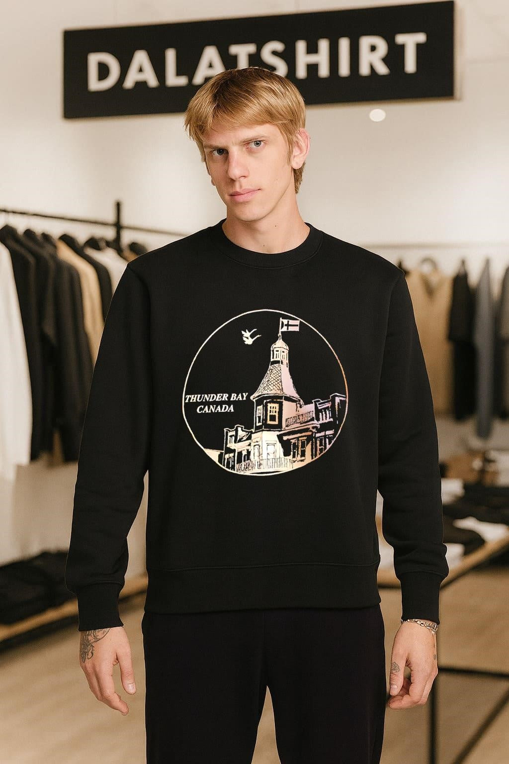 Thunder Bay Canada Pagoda Architecture shirt