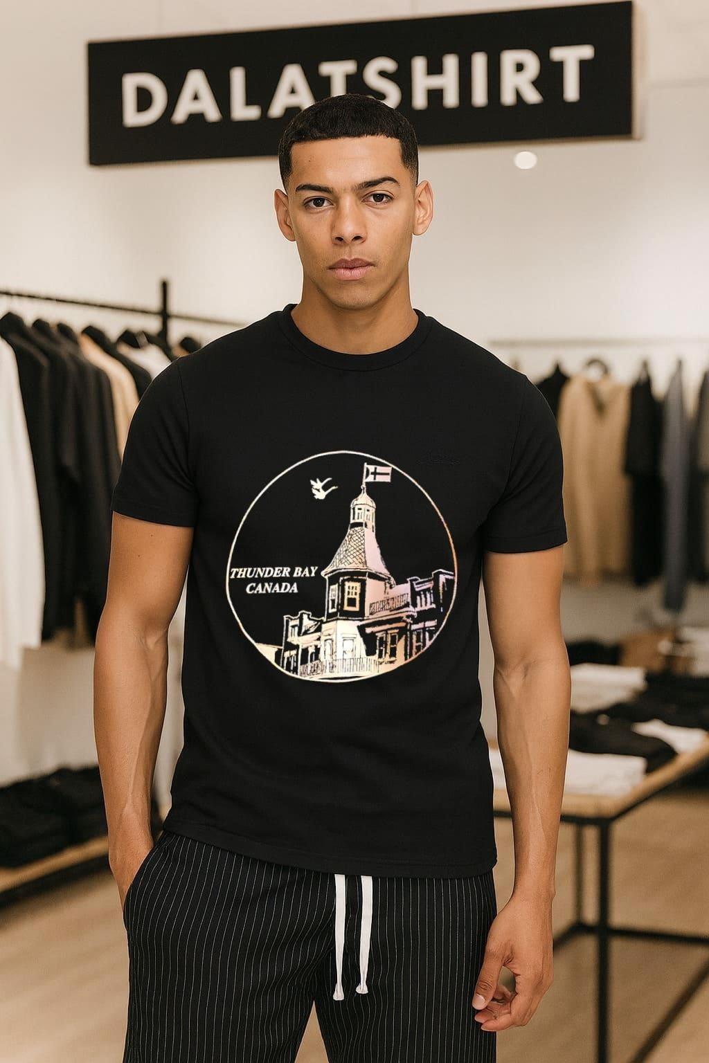 Thunder Bay Canada Pagoda Architecture shirt
