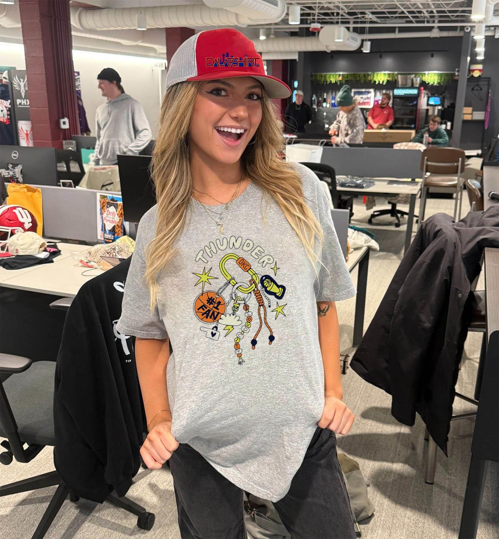 Thunder OKC #1 Fan Loud City Basketball shirt