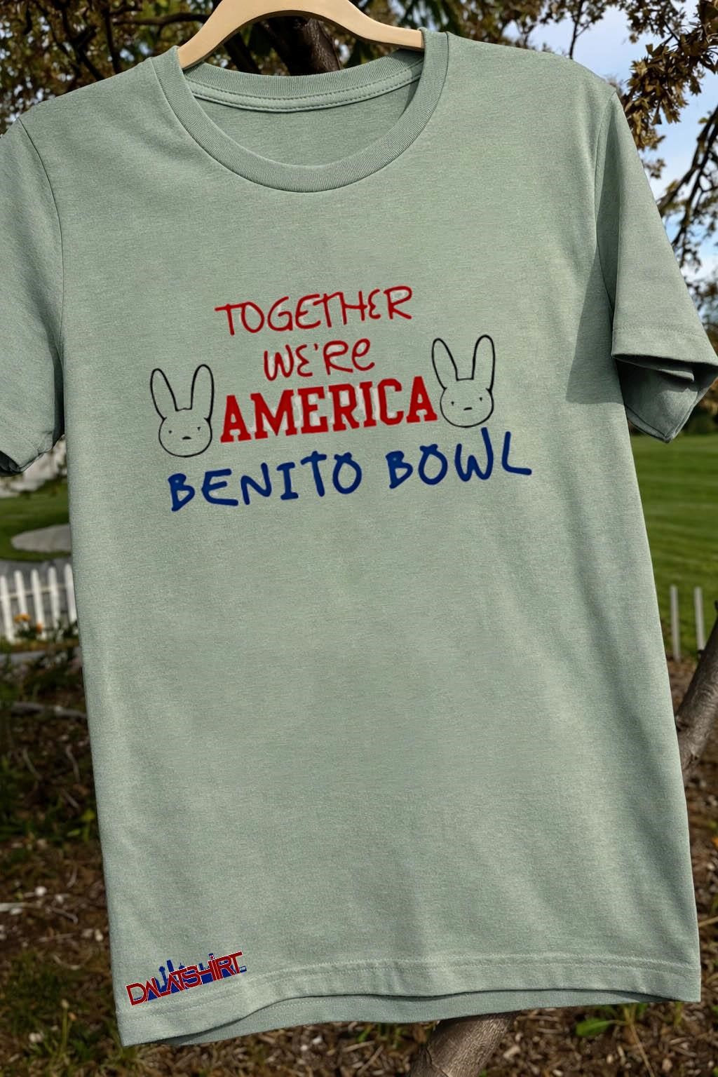 Together We’re America Benito Bowl Bad Bunny Logo shirt