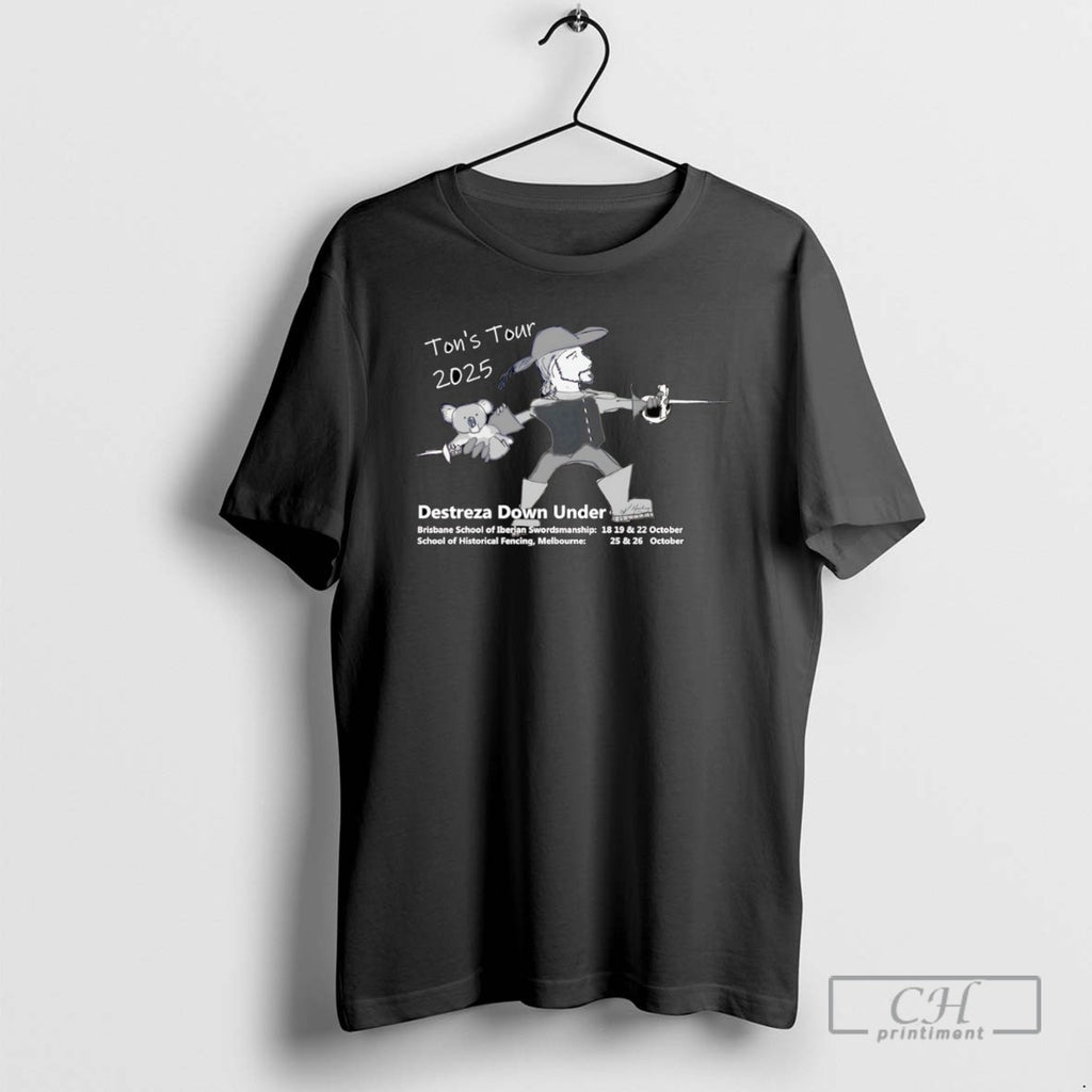 Ton Tour 2 Destreza Down Under T Shirts