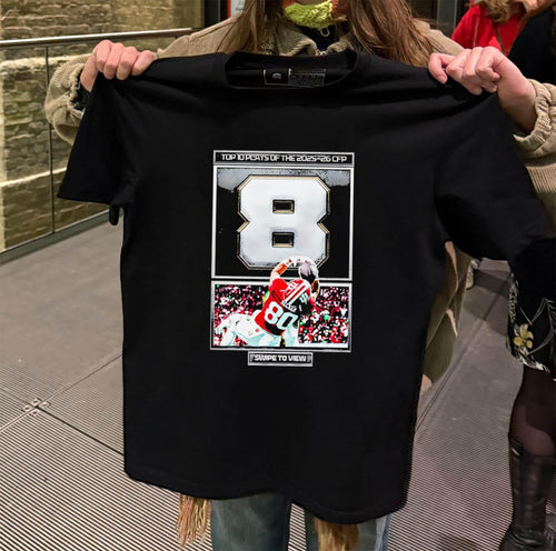 10 Plays of the 2025-26 CFP number 8 football shirt