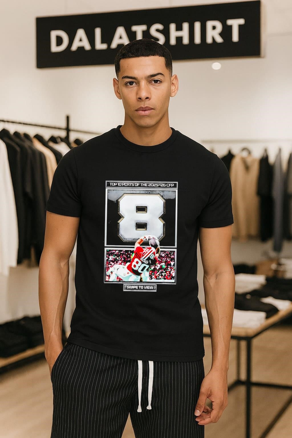 10 Plays of the 2025-26 CFP number 8 football shirt