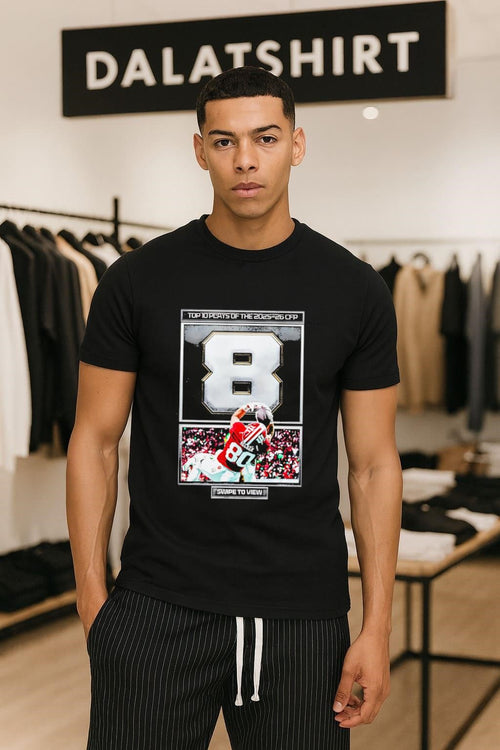 10 Plays of the 2025-26 CFP number 8 football shirt