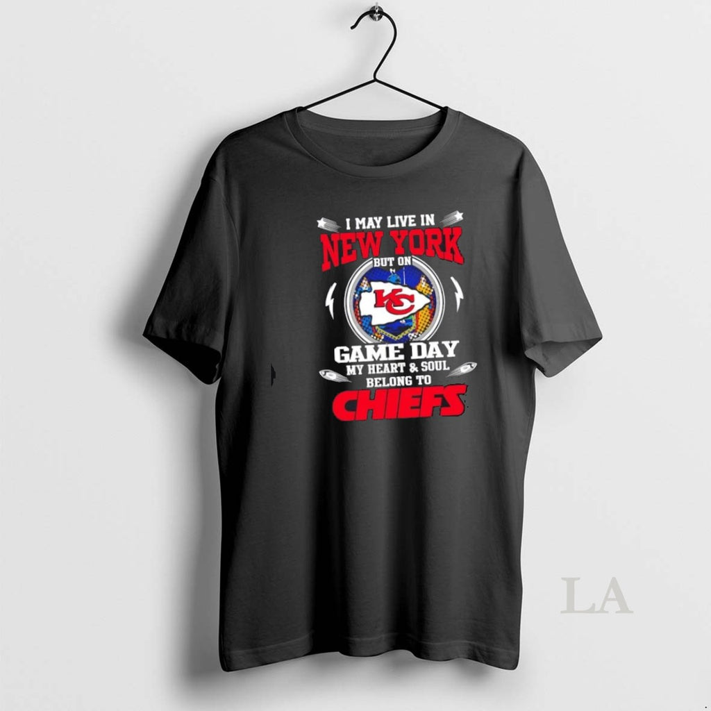Top I May Live In New York But On Game Day My Heart And Soul