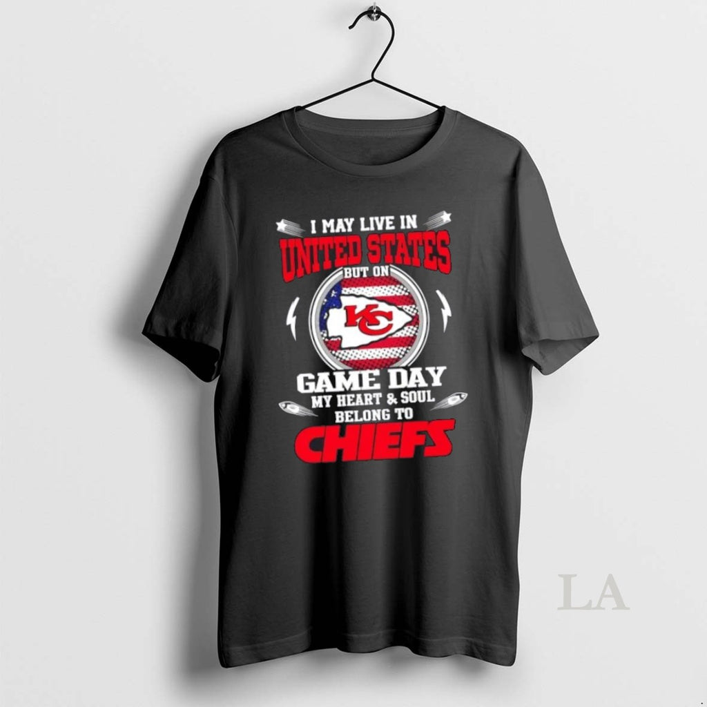 Top I May Live In United States But On Game Day My Heart And Soul