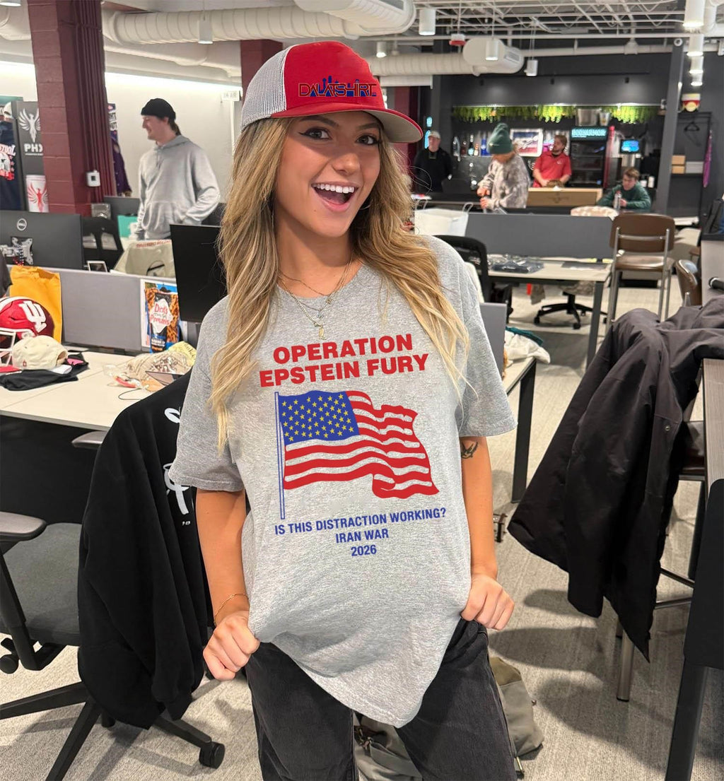 Operation Epstein Fury Is This Distraction Working USA flag shirt