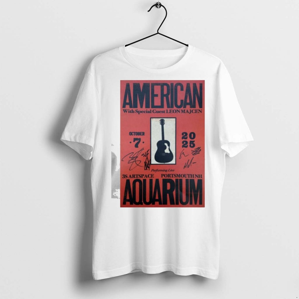 Premium American Aquarium 3s Artspace Portsmouth Oct 7 2025 T Shirts