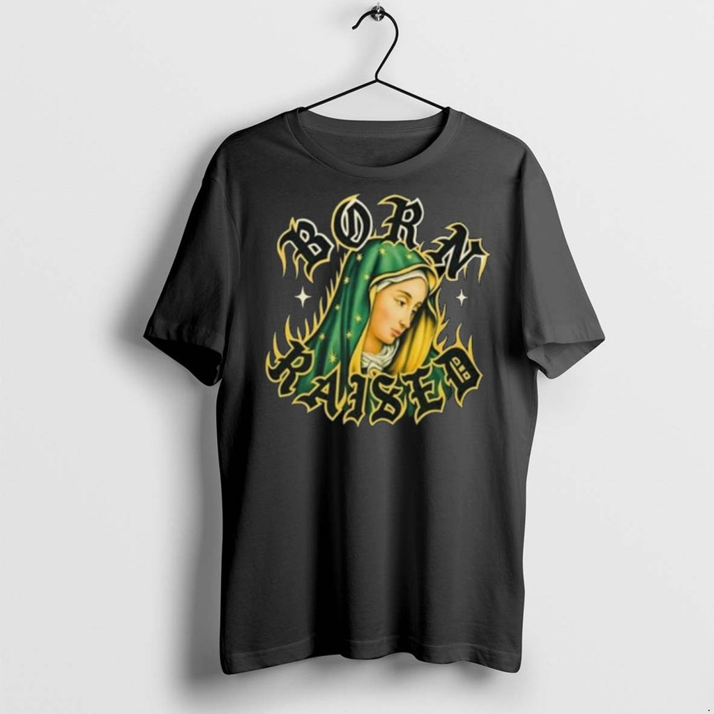 Premium Bornxraised God Loves The Homies 2025 Long Sleve T Shirts