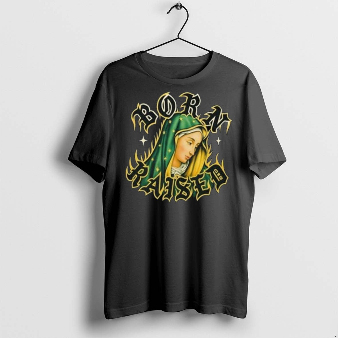 Premium Bornxraised God Loves The Homies 2025 Long Sleve T Shirts